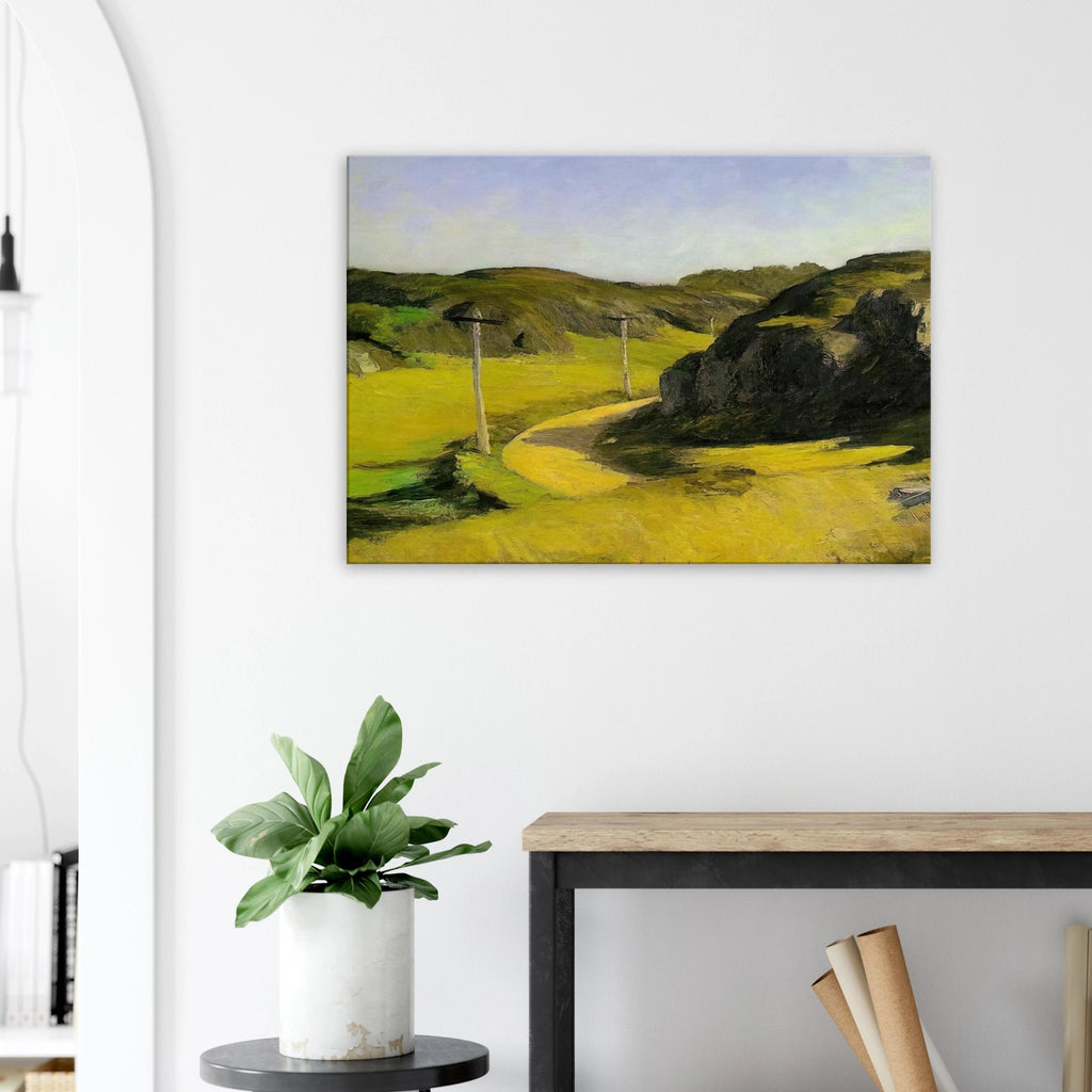 Road in Maine Canvas | Edward Hopper Canvas | Edward Hopper Print