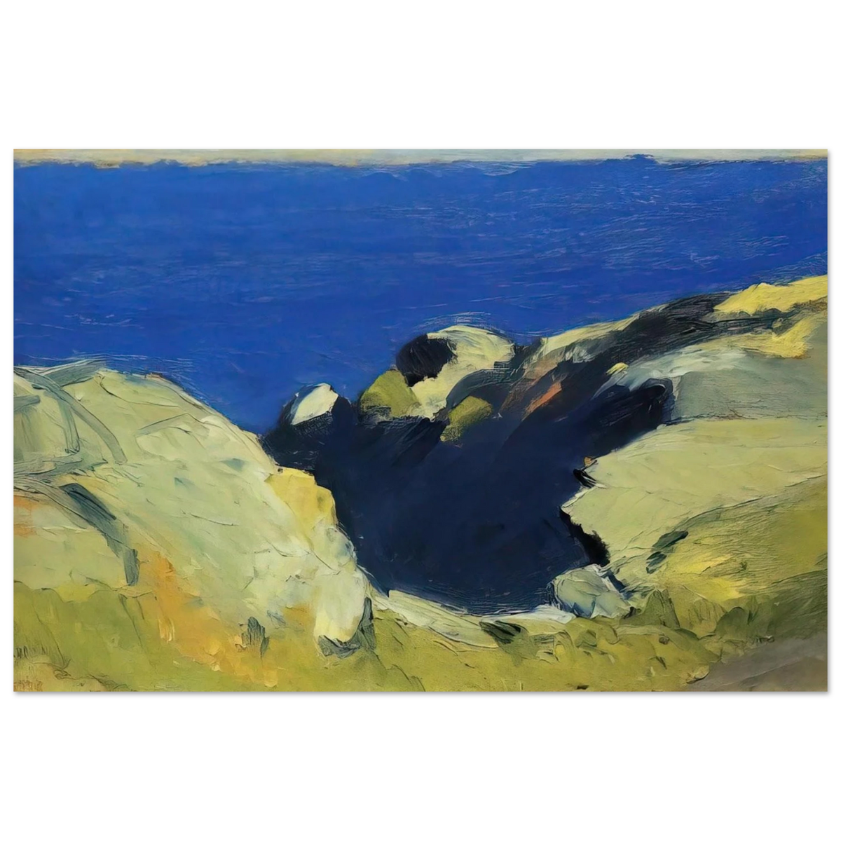 Rocks Poster | Edward Hopper Poster | Edward Hopper Print