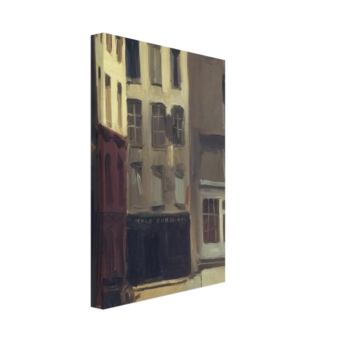 Paris Street Canvas | Edward Hopper Canvas | Edward Hopper Print