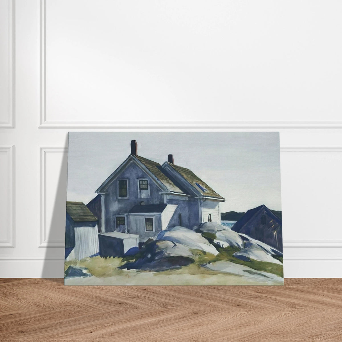 House at the Fort, Gloucester Canvas | Edward Hopper Canvas | Edward Hopper Print