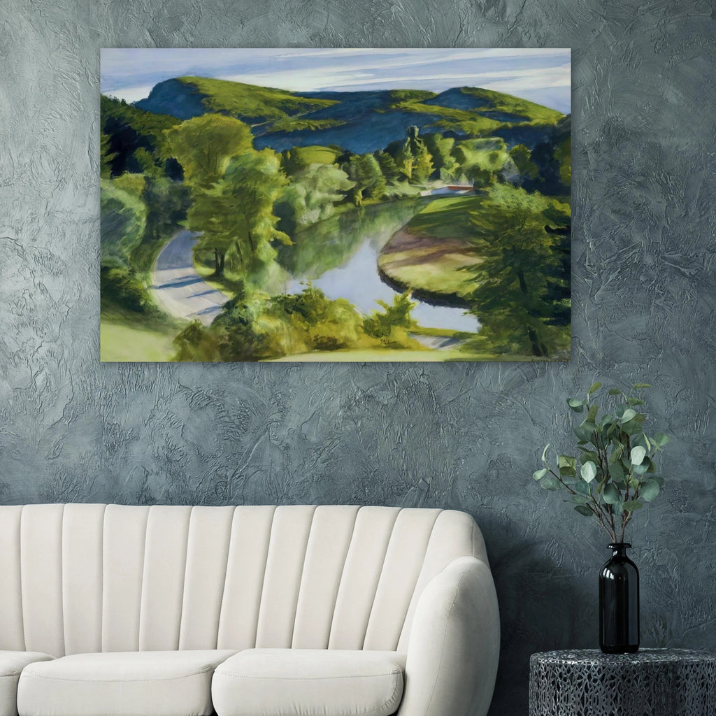 First Branch of the White River, Vermont Poster | Edward Hopper Poster | Edward Hopper Print