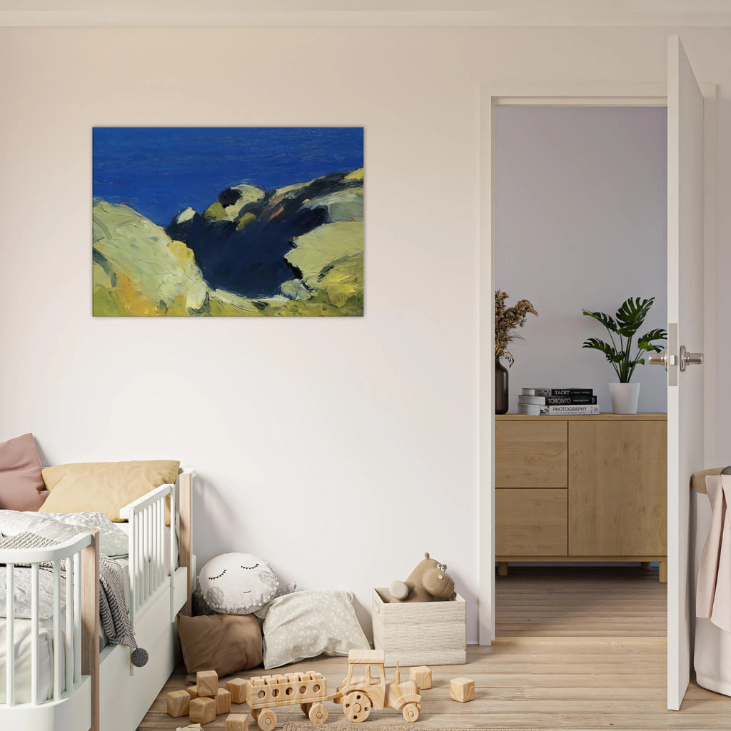 Rocks Canvas | Edward Hopper Canvas | Edward Hopper Print