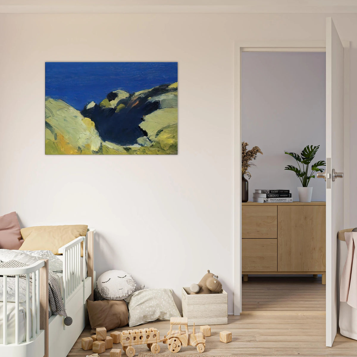 Rocks Canvas | Edward Hopper Canvas | Edward Hopper Print