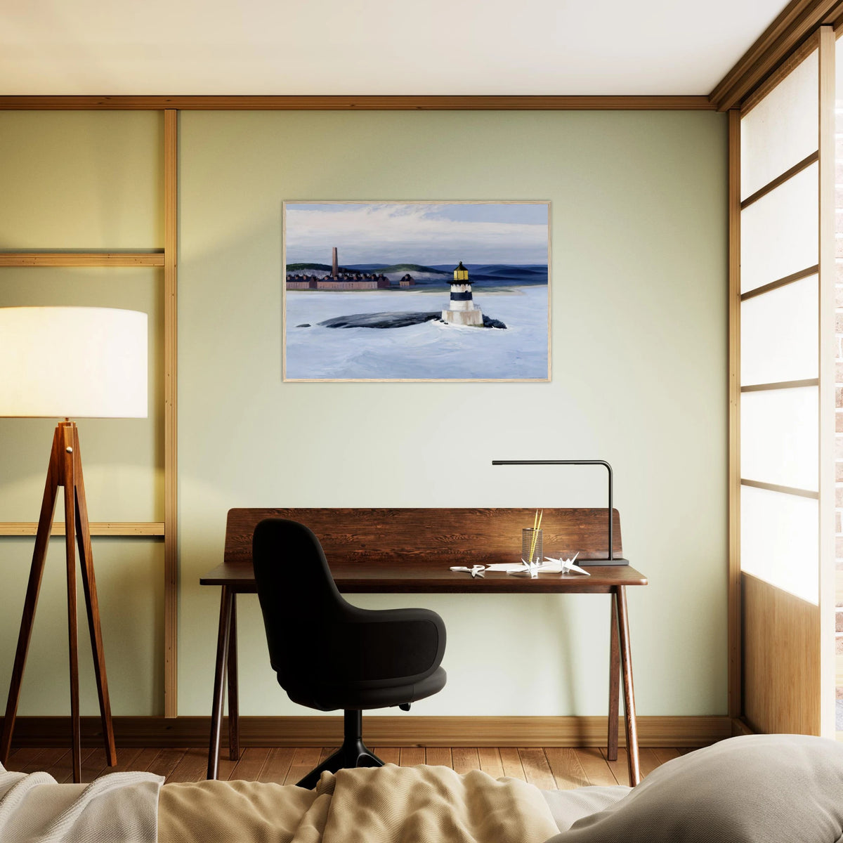 Five A.M. Framed Poster | Edward Hopper Framed Prints Wall Art | Edward Hopper Print
