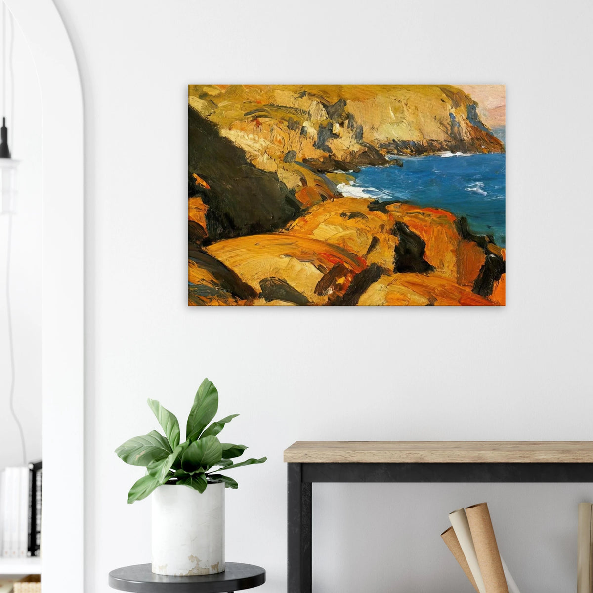 Blackhead, Monhegan Canvas | Edward Hopper Canvas | Edward Hopper Print