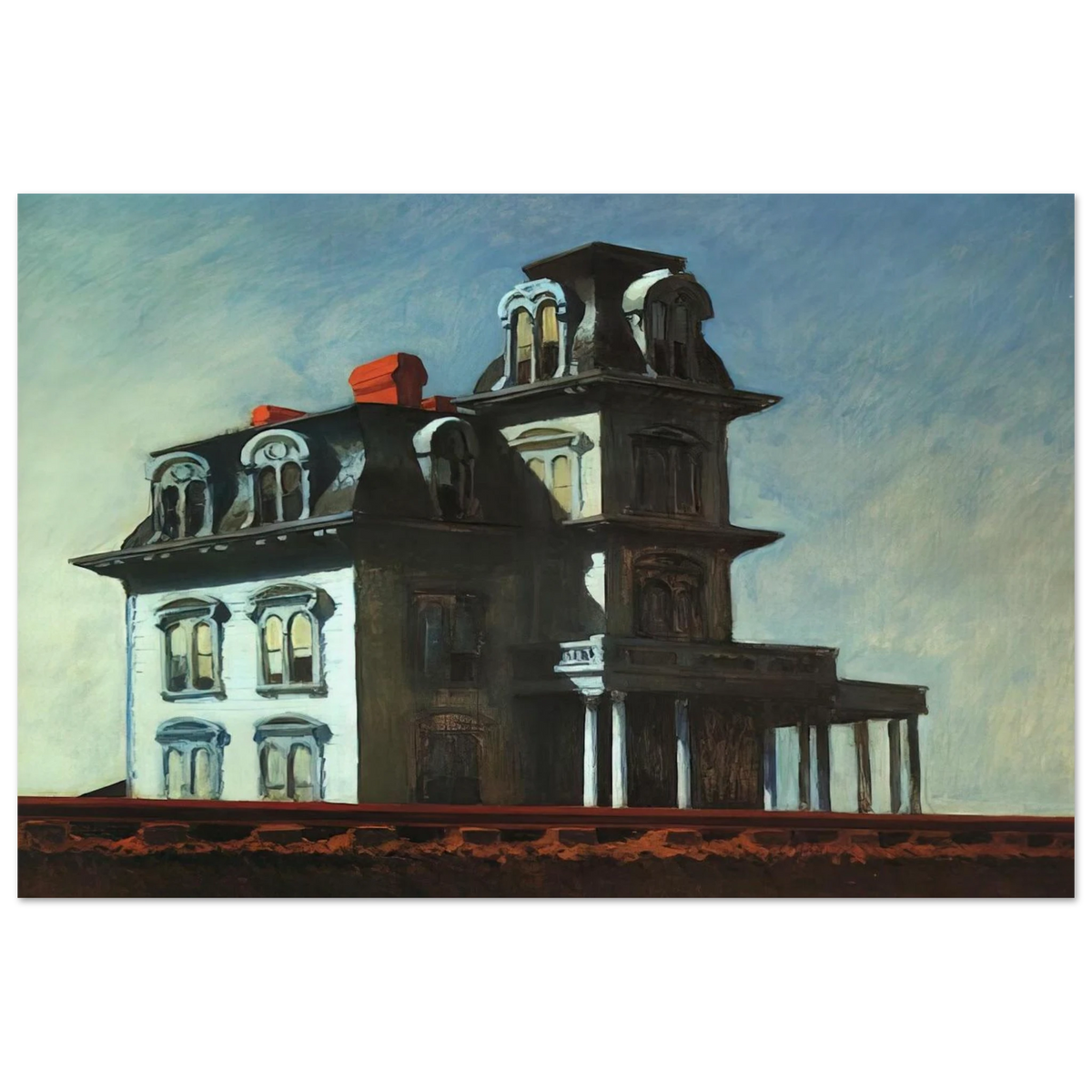 House by the Railroad Poster | Edward Hopper Poster | Edward Hopper Print