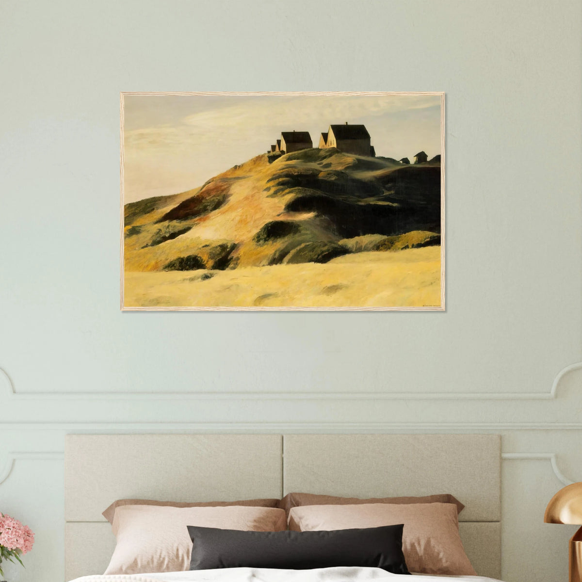 Corn Hill Framed Poster | Edward Hopper Framed Prints Wall Art | Edward Hopper Print