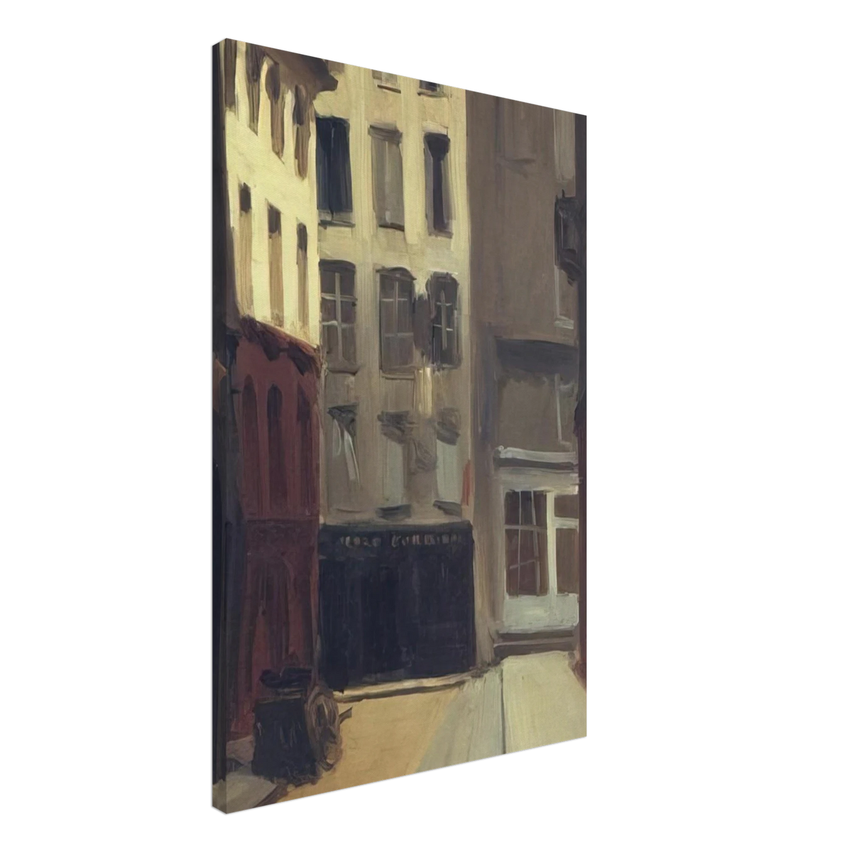 Paris Street Canvas | Edward Hopper Canvas | Edward Hopper Print
