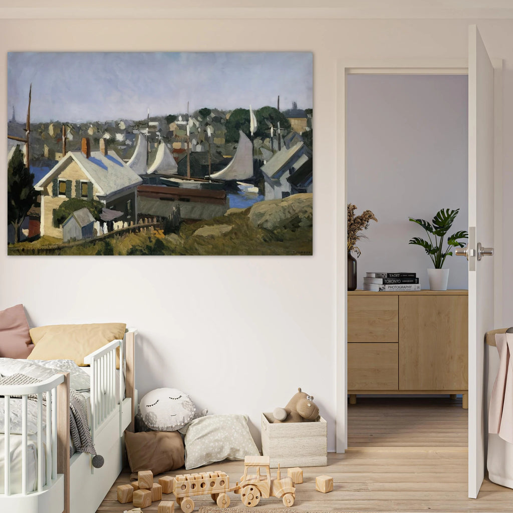 Gloucester Harbor Poster | Edward Hopper Poster | Edward Hopper Print