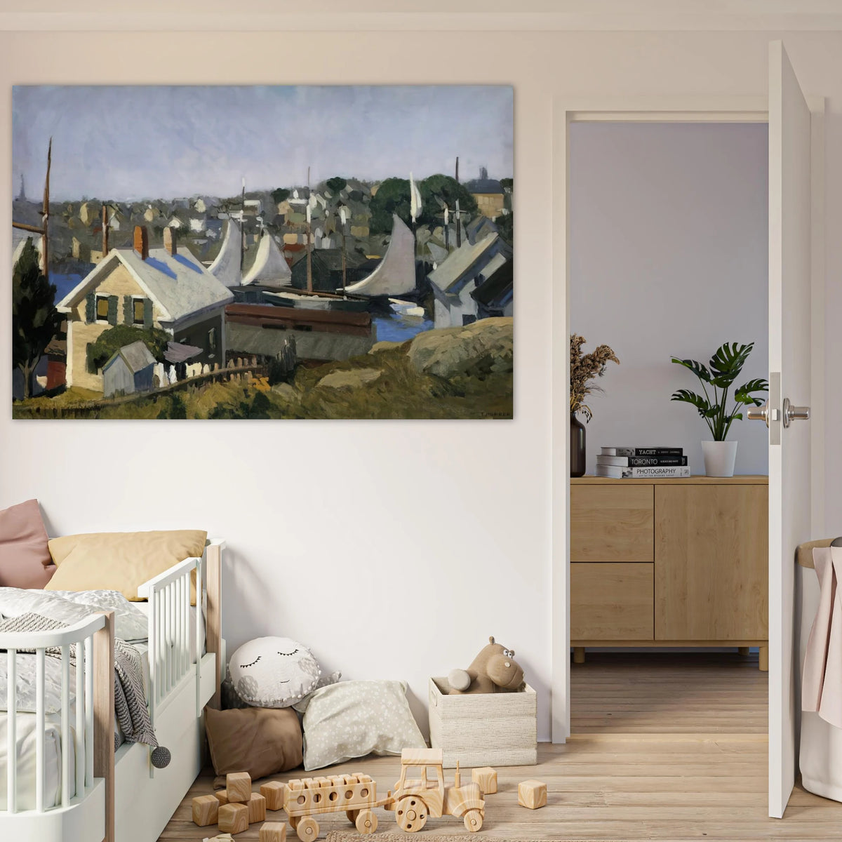 Gloucester Harbor Poster | Edward Hopper Poster | Edward Hopper Print