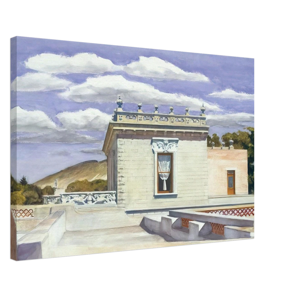 Saltillo Mansion Canvas | Edward Hopper Canvas | Edward Hopper Print