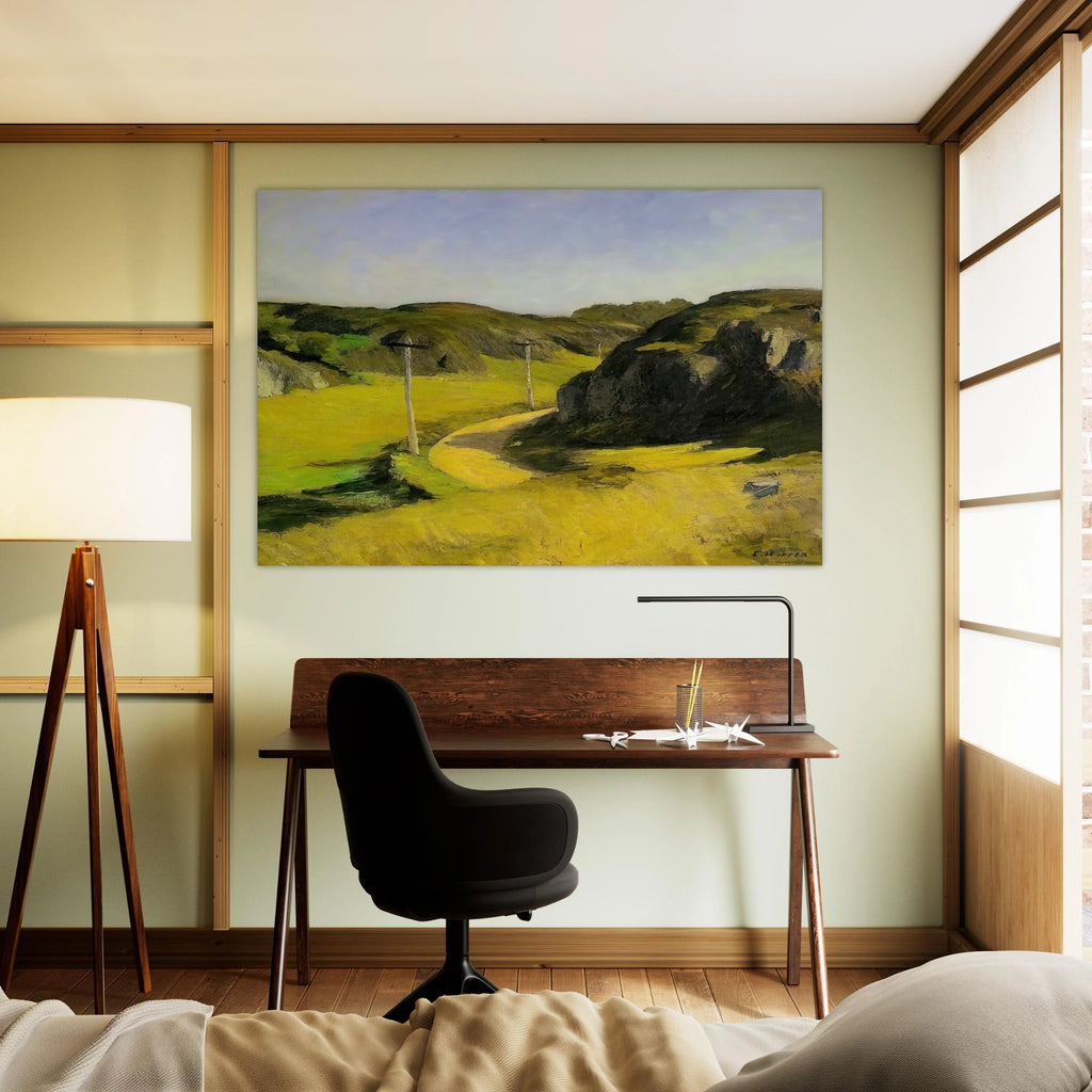 Road in Maine Poster | Edward Hopper Poster | Edward Hopper Print
