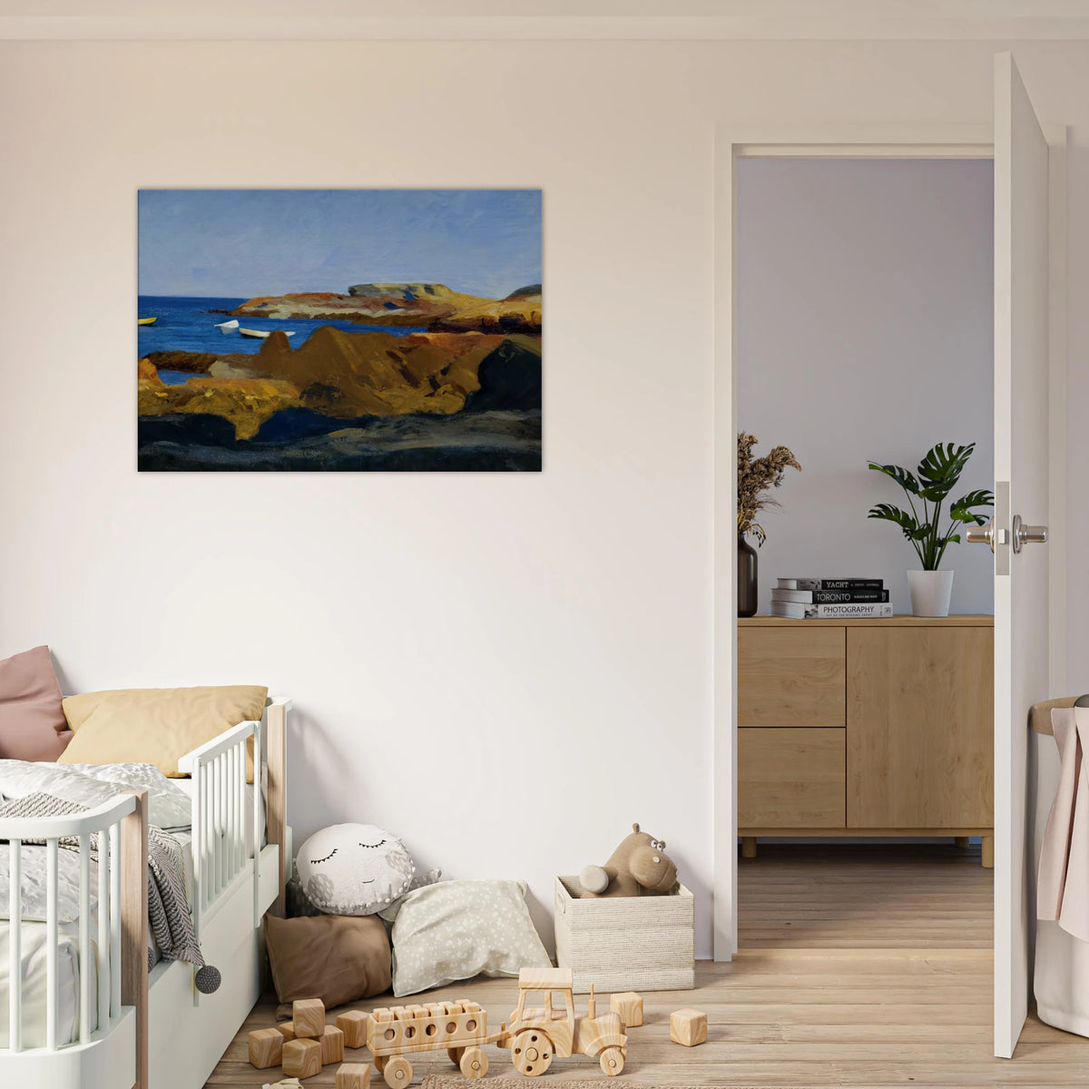 Cove at Ogunquit Canvas | Edward Hopper Canvas | Edward Hopper Print