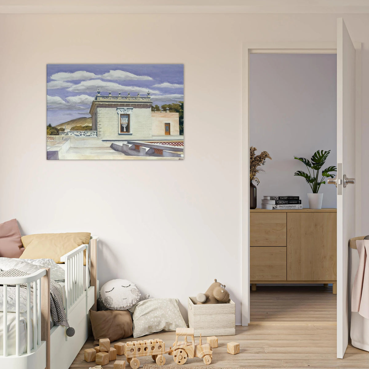 Saltillo Mansion Canvas | Edward Hopper Canvas | Edward Hopper Print