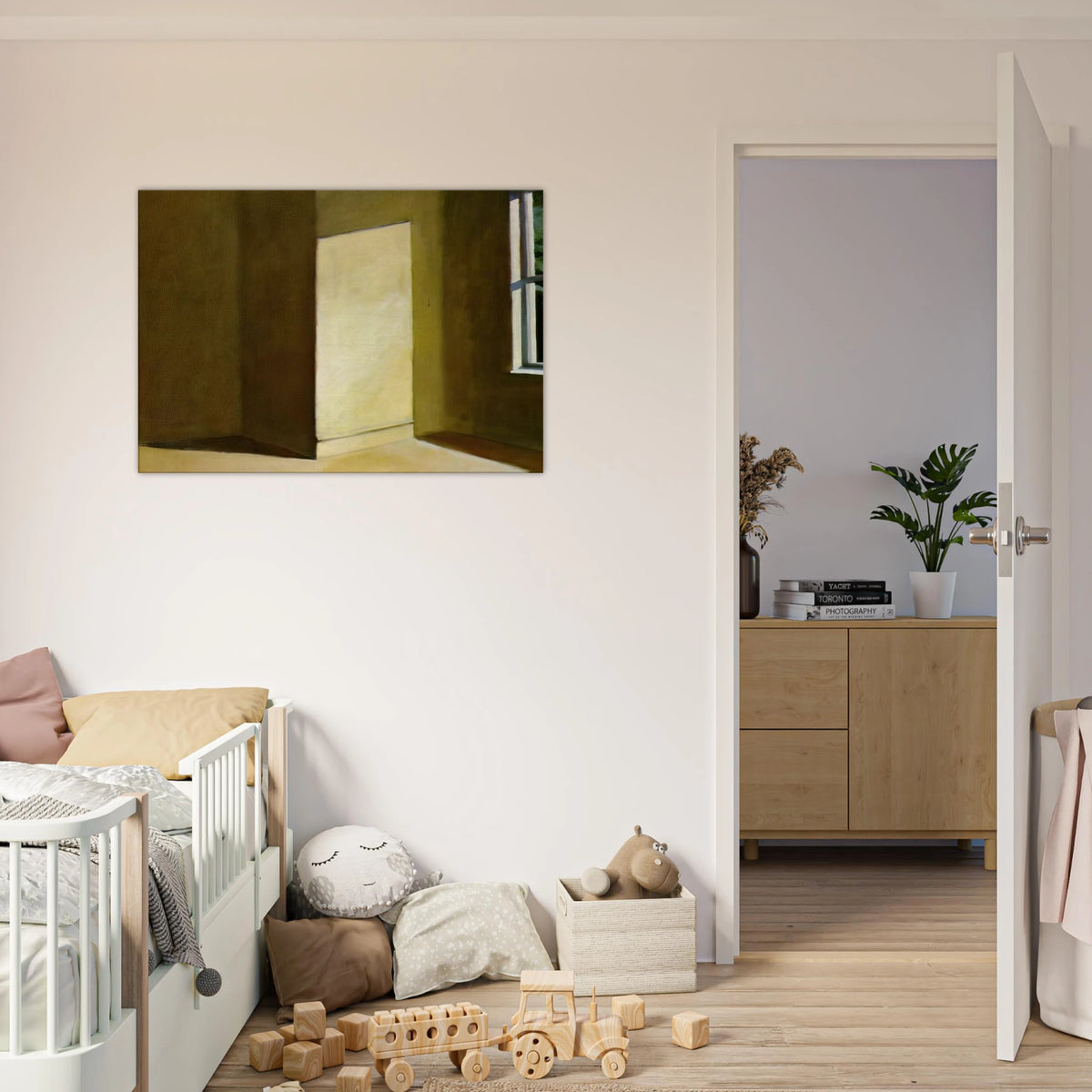 Sun in an Empty Room Canvas | Edward Hopper Canvas | Edward Hopper Print