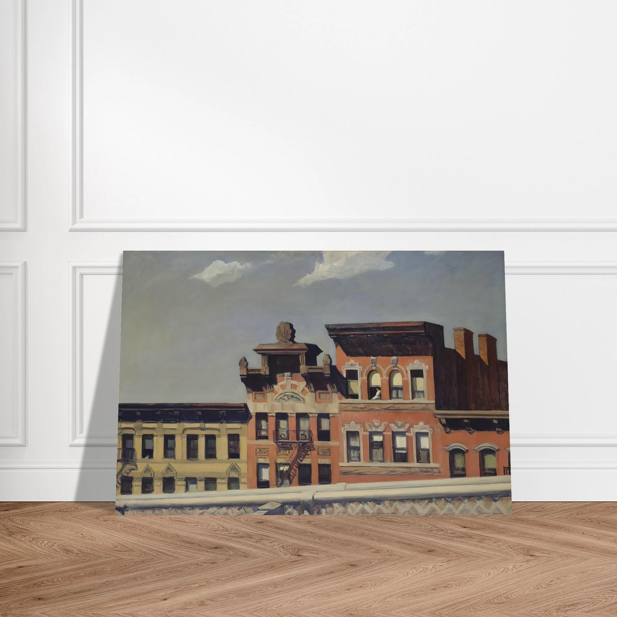 From Williamsburg Bridge Poster | Edward Hopper Poster | Edward Hopper Print