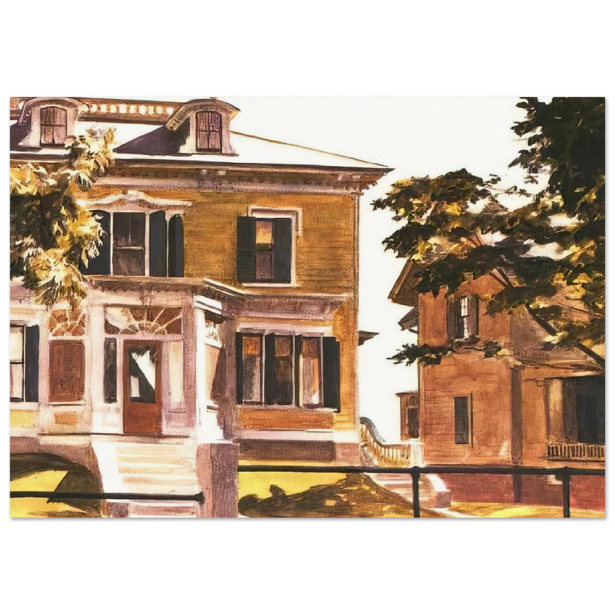 Davis House Poster | Edward Hopper Poster | Edward Hopper Print