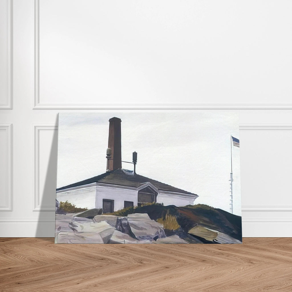 House of the Foghorn, I Canvas | Edward Hopper Canvas | Edward Hopper Print