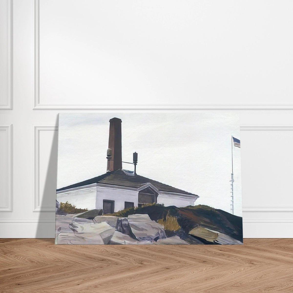 House of the Foghorn, I Canvas | Edward Hopper Canvas | Edward Hopper Print