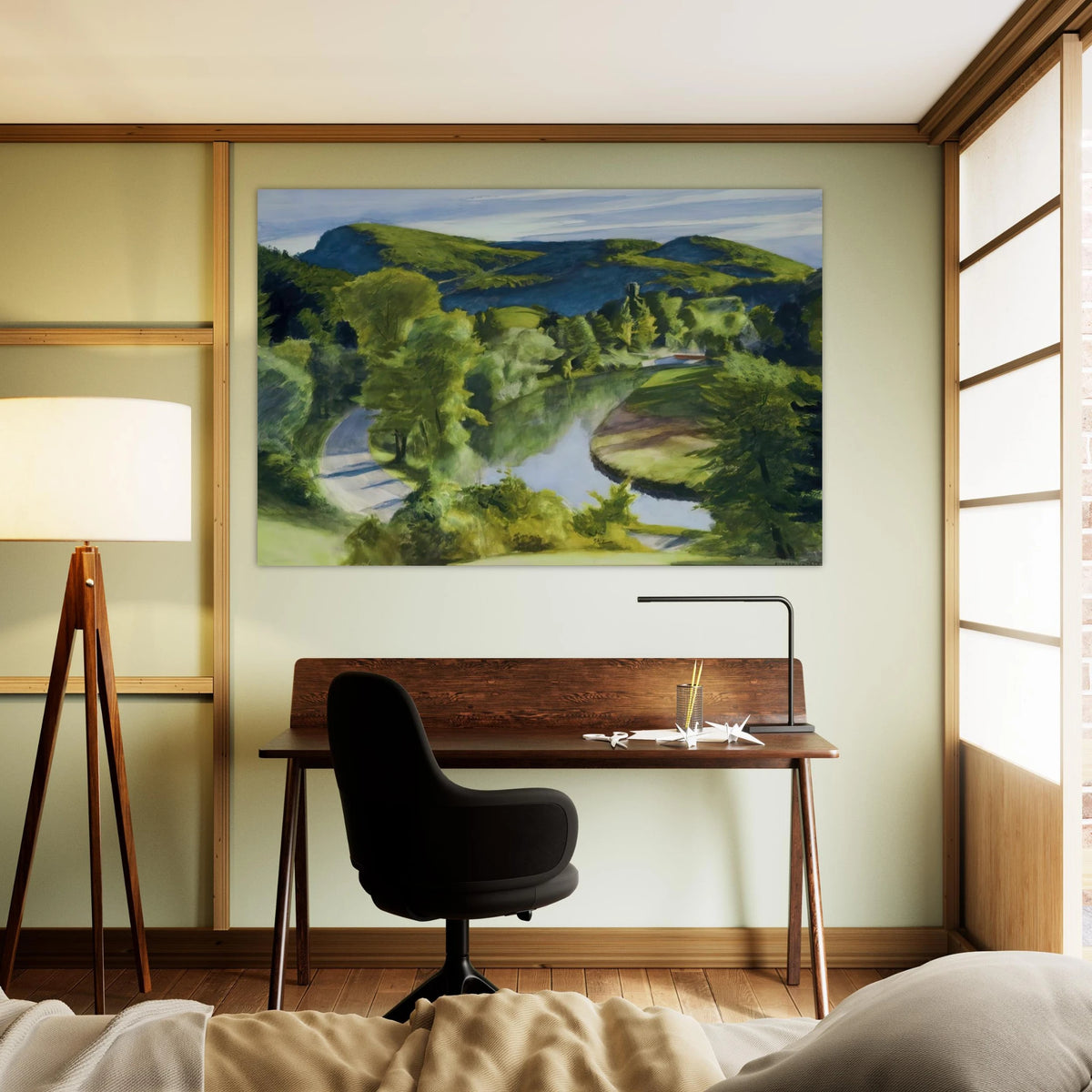 First Branch of the White River, Vermont Poster | Edward Hopper Poster | Edward Hopper Print