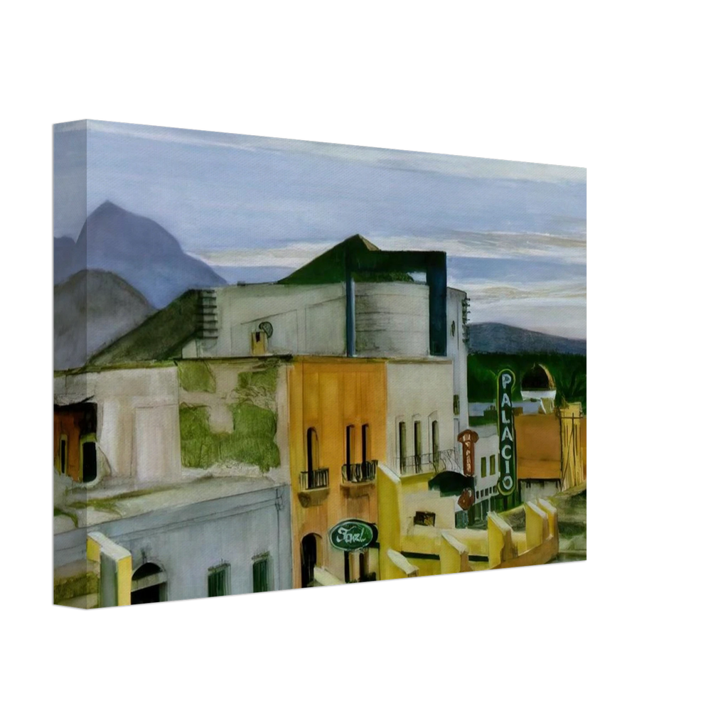 El Palacio Canvas | Edward Hopper Canvas | Edward Hopper Print