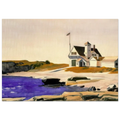 Coast Guard Station, Two Lights, Maine Poster | Edward Hopper Poster | Edward Hopper Print