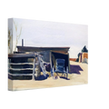 Adobes and Shed, New Mexico Canvas | Edward Hopper Canvas | Edward Hopper Print
