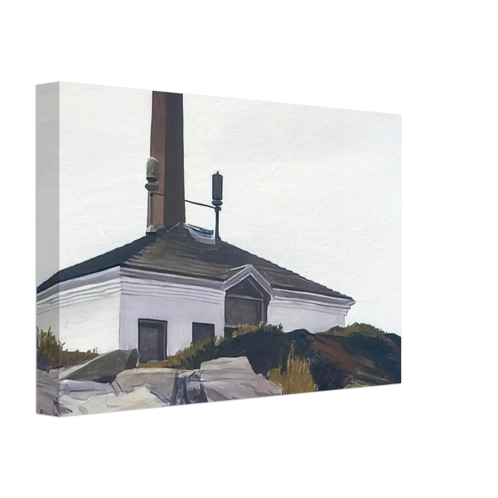 House of the Foghorn, I Canvas | Edward Hopper Canvas | Edward Hopper Print