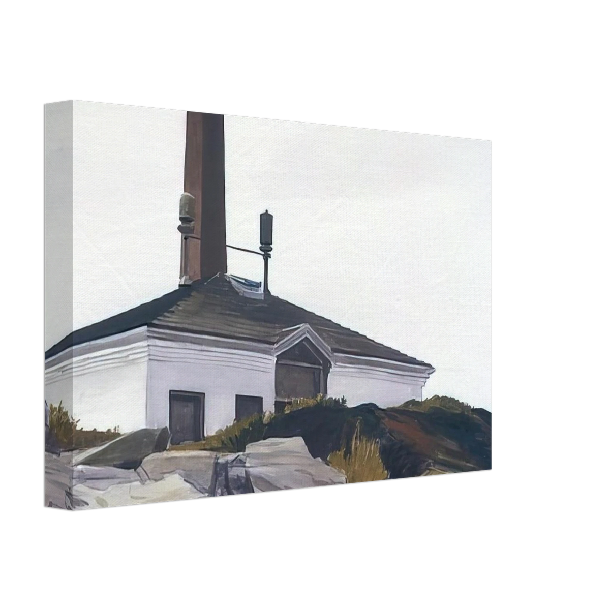 House of the Foghorn, I Canvas | Edward Hopper Canvas | Edward Hopper Print