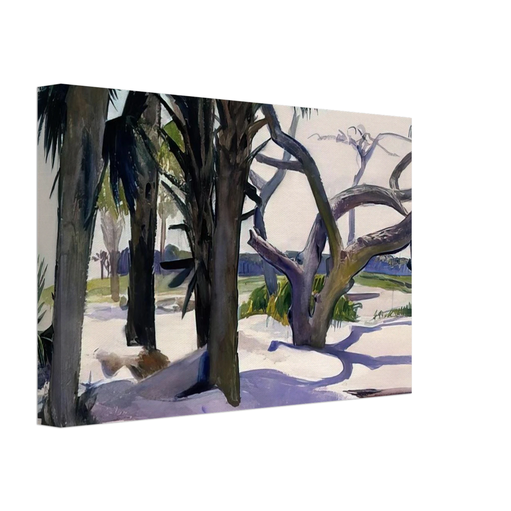Folly Beach, Charleston, South Carolina Canvas | Edward Hopper Canvas | Edward Hopper Print