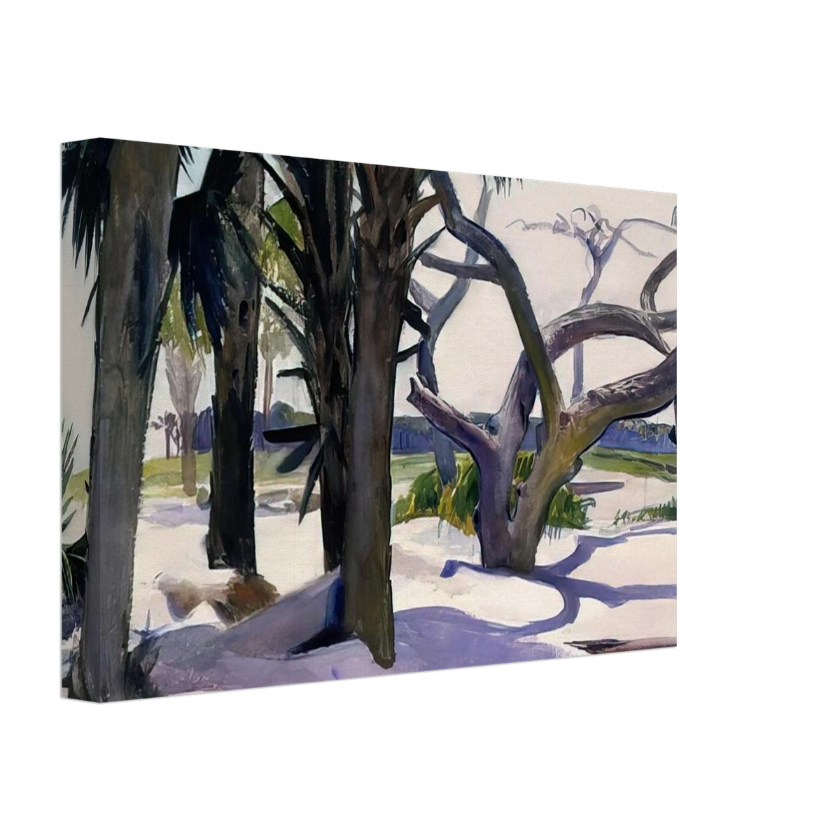 Folly Beach, Charleston, South Carolina Canvas | Edward Hopper Canvas | Edward Hopper Print