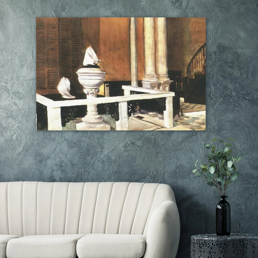 Baptistry of St. John s Poster | Edward Hopper Poster | Edward Hopper Print