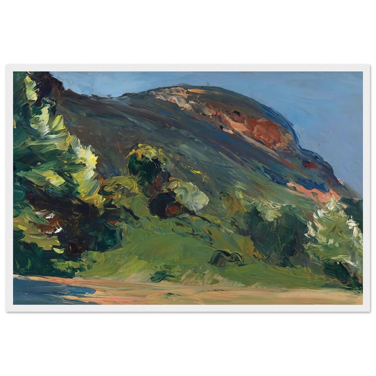 Bluff Framed Poster | Edward Hopper Framed Prints Wall Art | Edward Hopper Print