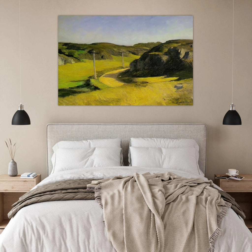 Road in Maine Poster | Edward Hopper Poster | Edward Hopper Print