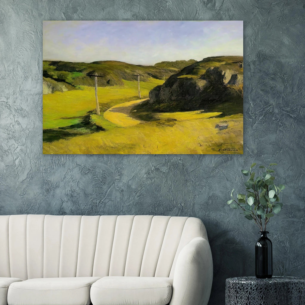 Road in Maine Poster | Edward Hopper Poster | Edward Hopper Print