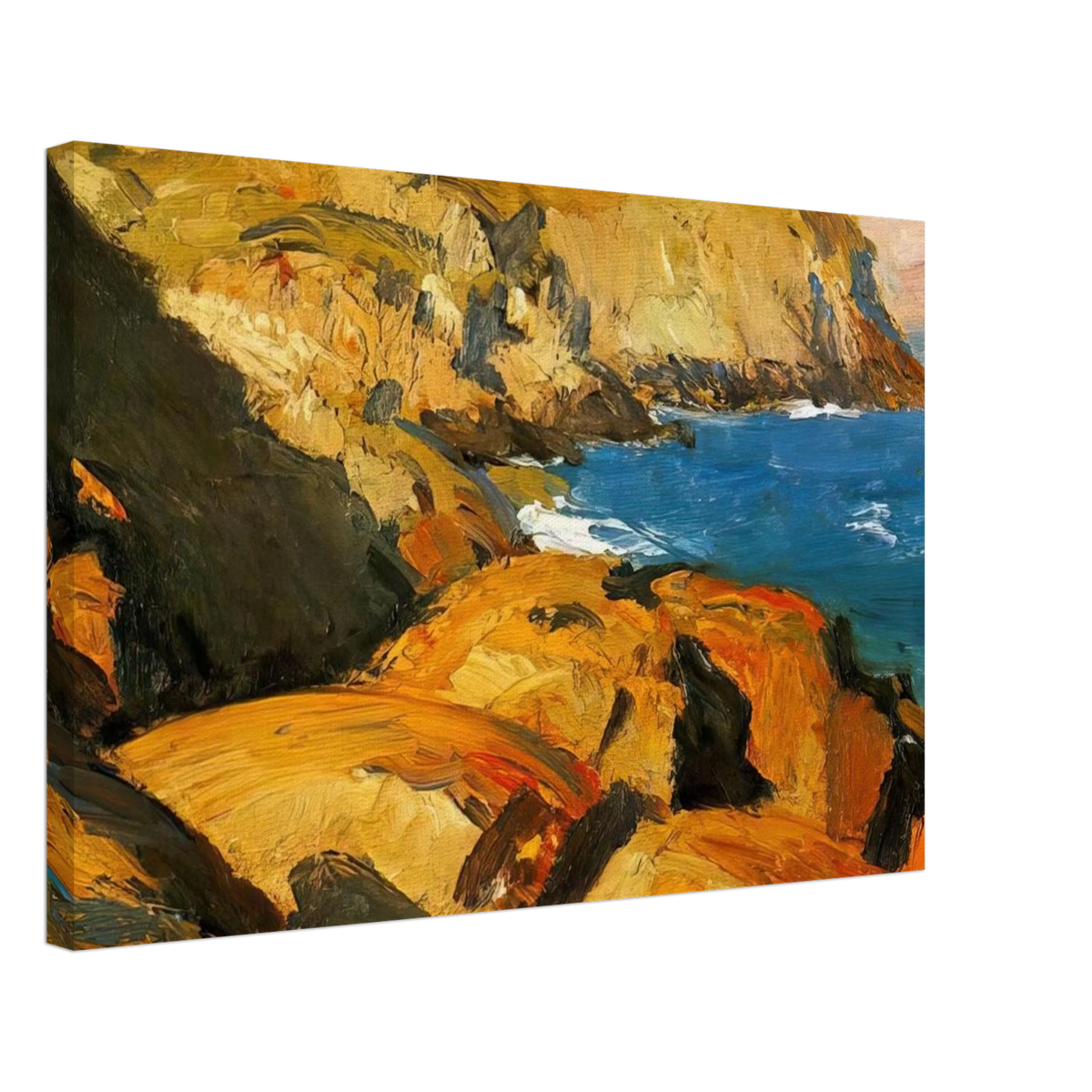 Blackhead, Monhegan Canvas | Edward Hopper Canvas | Edward Hopper Print