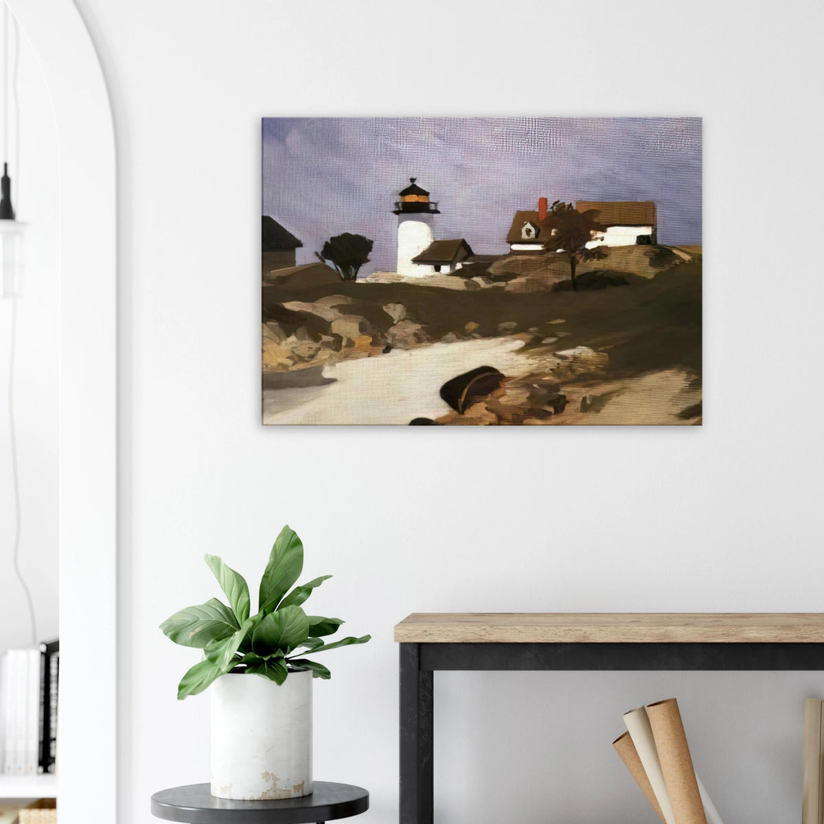 Squam Light Canvas | Edward Hopper Canvas | Edward Hopper Print