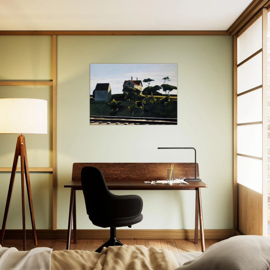 New York, New Haven and Hartford Canvas | Edward Hopper Canvas | Edward Hopper Print