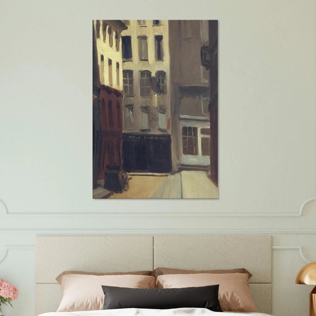 Paris Street Canvas | Edward Hopper Canvas | Edward Hopper Print