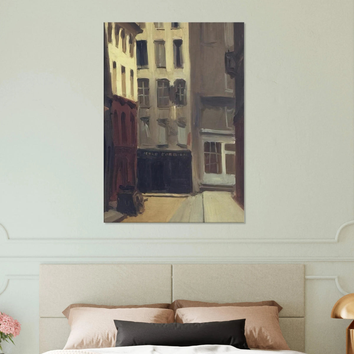 Paris Street Canvas | Edward Hopper Canvas | Edward Hopper Print