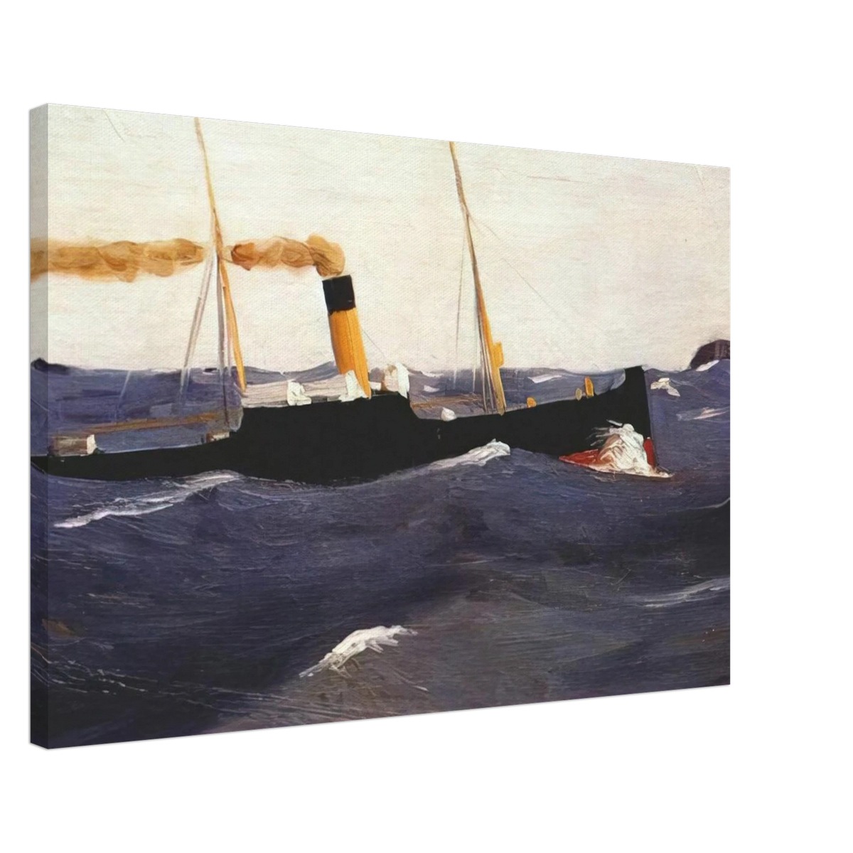 Tramp Steamer Canvas | Edward Hopper Canvas | Edward Hopper Print