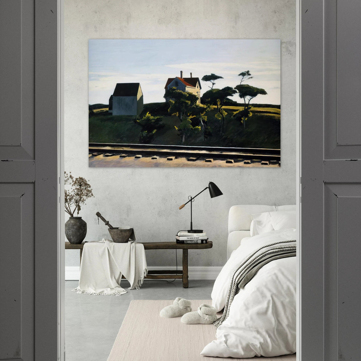 New York, New Haven and Hartford Poster | Edward Hopper Poster | Edward Hopper Print