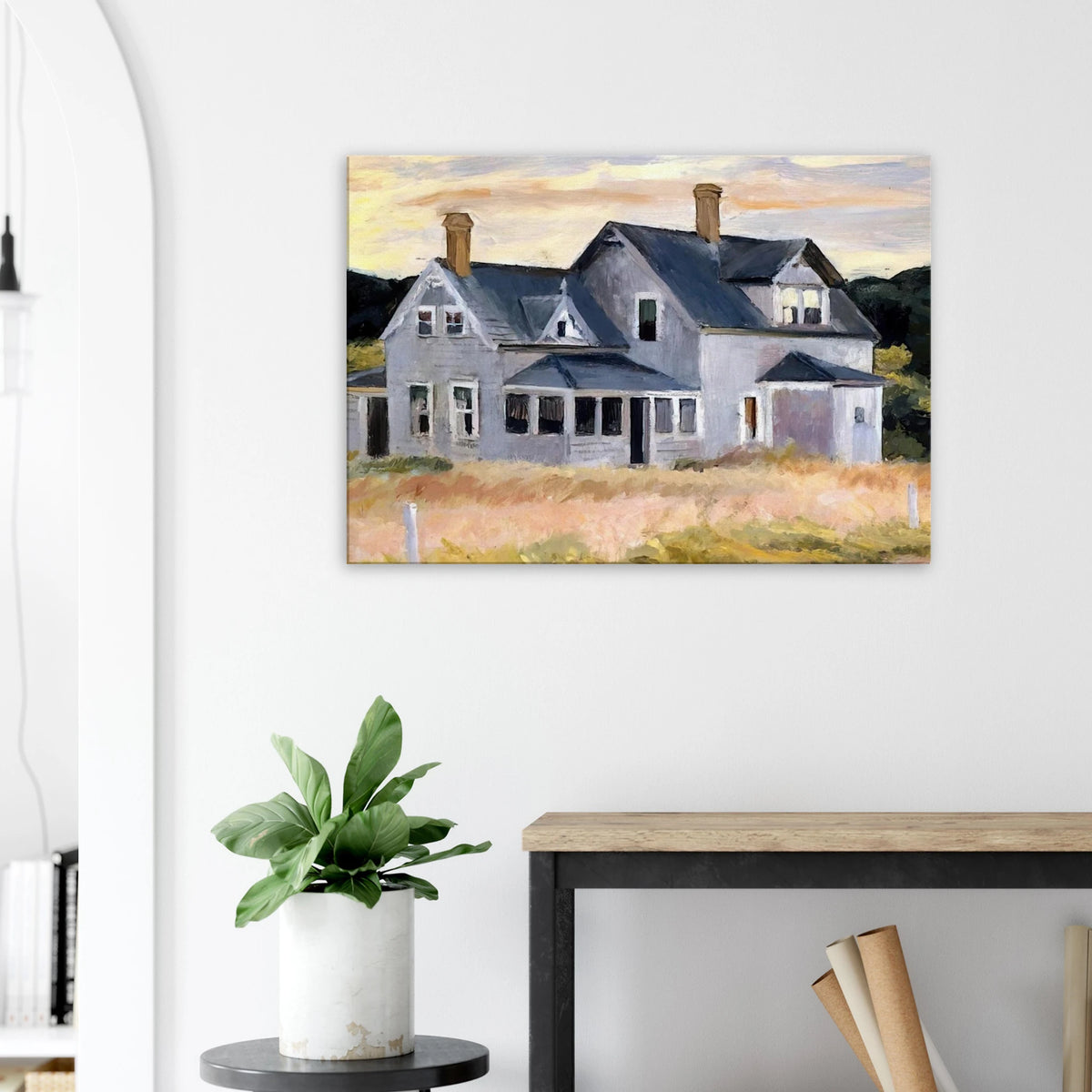 House by a Road Canvas | Edward Hopper Canvas | Edward Hopper Print