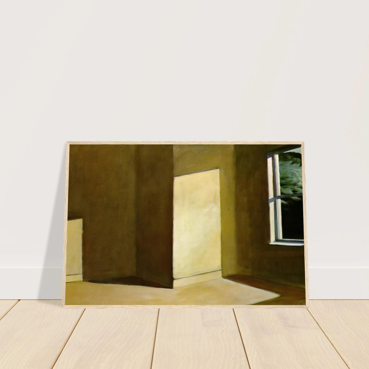 Sun in an Empty Room Framed Poster | Edward Hopper Framed Prints Wall Art | Edward Hopper Print