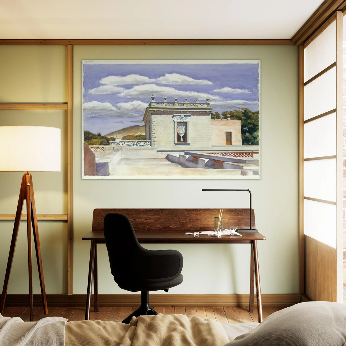 Saltillo Mansion Poster | Edward Hopper Poster | Edward Hopper Print
