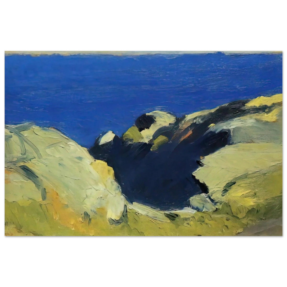 Rocks Poster | Edward Hopper Poster | Edward Hopper Print