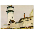 Light at Two lights Poster | Edward Hopper Poster | Edward Hopper Print