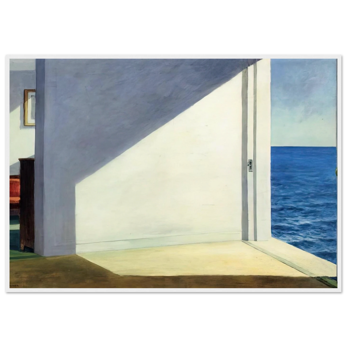 Rooms By The Sea Framed Poster | Edward Hopper Framed Prints Wall Art | Edward Hopper Print