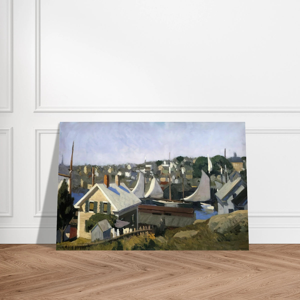 Gloucester Harbor Poster | Edward Hopper Poster | Edward Hopper Print