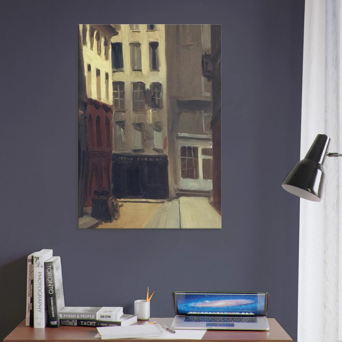 Paris Street Canvas | Edward Hopper Canvas | Edward Hopper Print